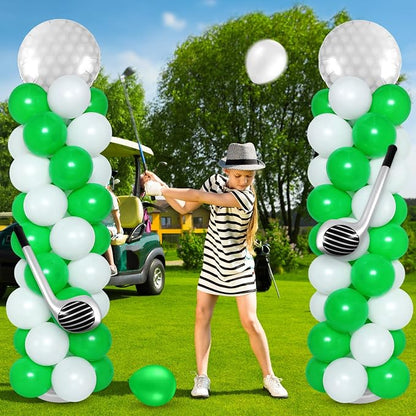 Soulchen 2 Set Golf Hole in One Balloon Column Stand Kit - Image 3