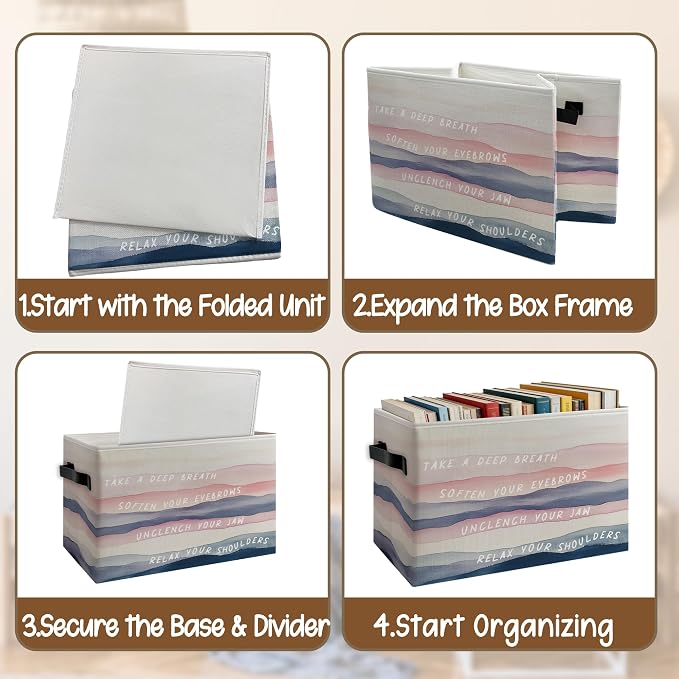 Abstract Mental Health Office Storage Basket - Image 4