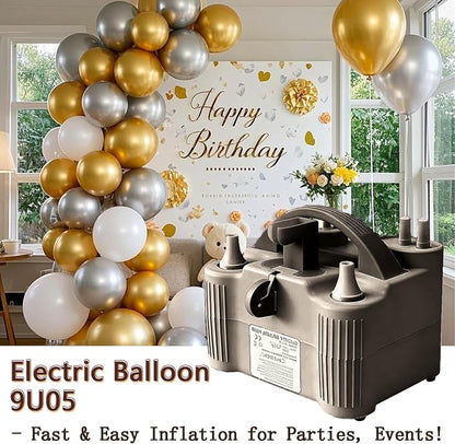 4-in-1 Electric Balloon Pump for All Balloons, Inflatables, and Sports Balls - Image 2