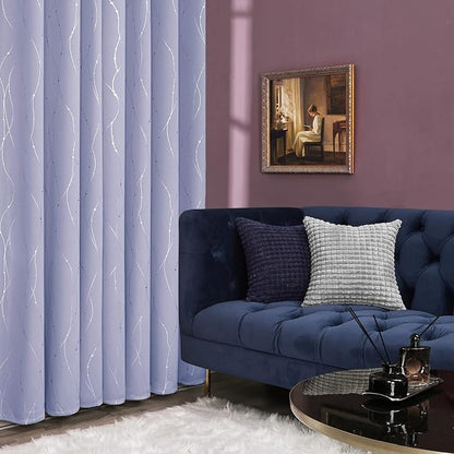 Deconovo Living Room Curtains 36 Inches Long, Thermal Insulated, Room Darkening - Image 4