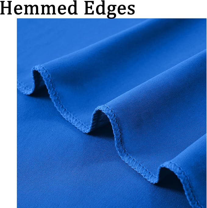 20ft x 10ft Royal Blue Backdrop Curtains - Image 4