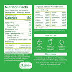 Further Food Matcha Collagen Peptides Powder - Organic Matcha & Cordyceps for All Day Energy, Mental Clarity & Immunity & Premium for Gut Health, Joints, Skin, Hair & Nails 10.62 oz