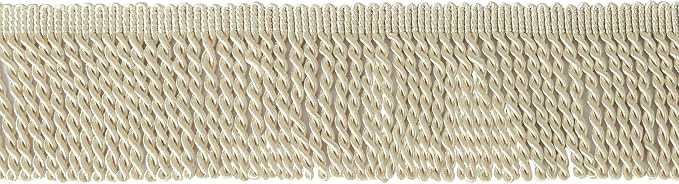 BEL AVENIR Bullion Fringe Trim Curtain Fringes 5/10 Yard x 2.5 Inches Sewing by BELAVENIR