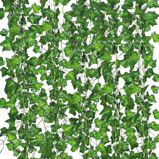Comtelek Fake Vines for Room Decor 48PCS Artificial Ivy Garland by Comtelek