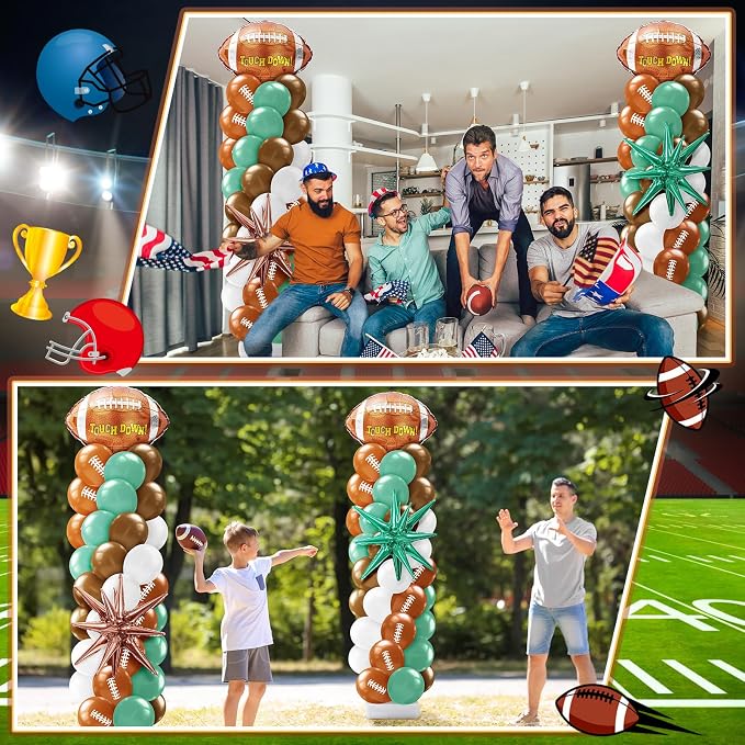 Kasyat 2 Sets Football Balloon Column Stand Kit - Image 6