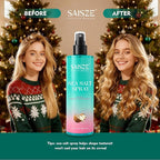 Sea Salt Spray for Women and Men, Valentines Day Gifts, Travel Essentials, Textured Beach Waves & Volume for Curly Hair, Coconut Surf Spray, Christmas Stocking Stuffers for Teen Girls, 8.8 oz