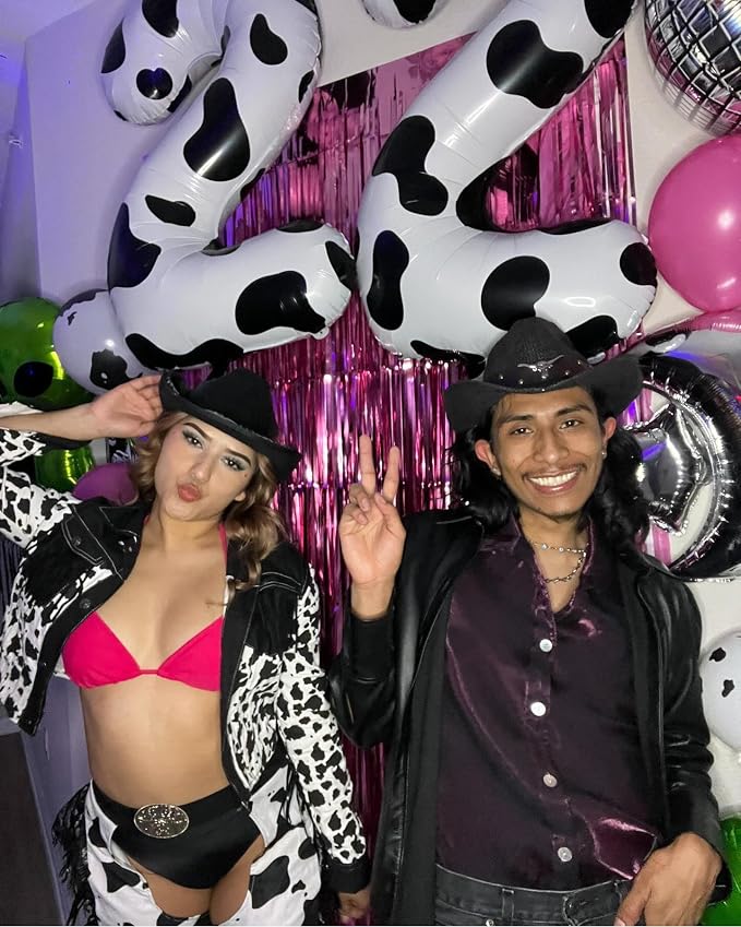 Cow Print 7 Balloon - Image 8