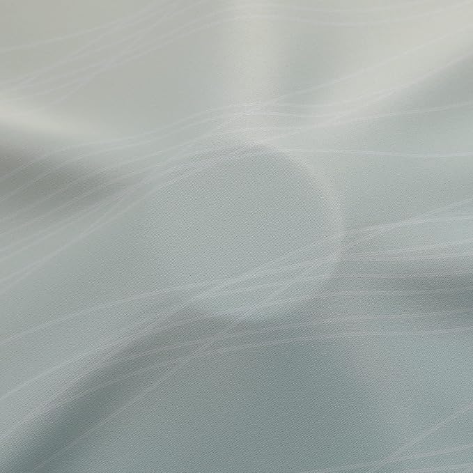Ombre Aqua and Beige Blackout Curtains 96 Inches Long - Image 8