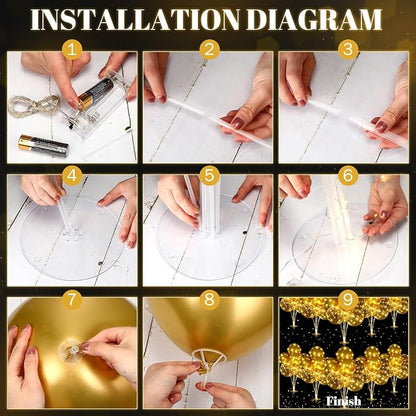 10 Set Balloon Stand Kit for Centerpiece - Image 2