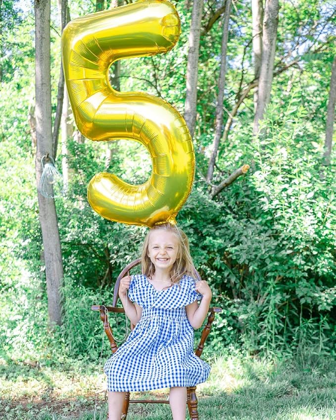 Gold Number 2 Balloon 40 Inch - Image 7
