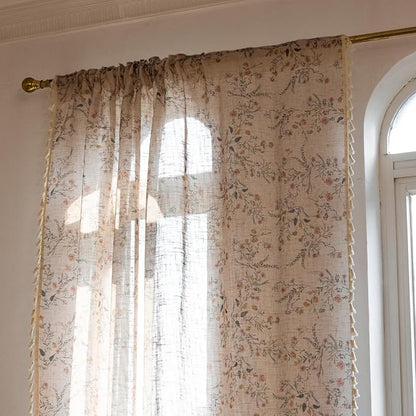 ENJOYBRIDAL Floral 96 Inch Curtains - Image 4