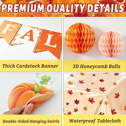 Fall Party Decorations, Fall Hanging Decor - Image 5