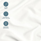 Bare Home Microfiber Pillow Cases - King Size Set of 2 - Cooling Pillowcases - Double Brushed - Ivory Pillowcases 2 Pack - Easy Care (King Pillowcase Set of 2, Ivory)
