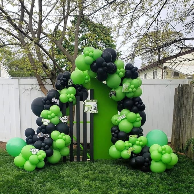 Voircoloria 130pcs Lime Green Balloons Garland Arch Kit, 18 12 10 5 Inch | - Image 7