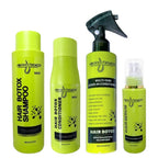 Hair Botox Set ( Shampoo, Conditioner, Leave-in Conditioner, Serum) Keratin Hair Treatment Made by UK Hair Professionals