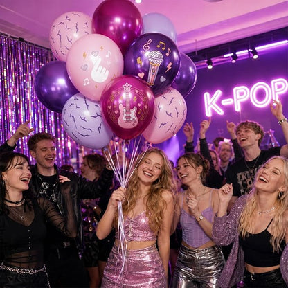 K pop Theme Balloons - Image 4