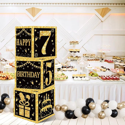 DataMoon 75th Birthday Decorations Boxes - Image 7