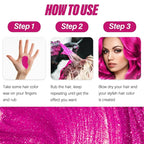 Pink Hair Spray,Temporary Hair Color Wax,Hair Color Spray Wax, Pink Hair Dye,Hair Spray Color Temporary for Cosplay,Party,Masquerade, Halloween.etc (Pink, 1 Pack)