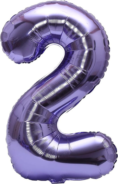 YPSelected 32 Inch Large Foil Helium Number Balloon Birthday Wedding Party 0-9 - Image 2