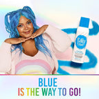 Punky Temporary Hair Color Spray, Bengal Blue, Non-Sticky, Non-Damaging, Travel Size Hair Dye for Instant Vivid Hair Color, 3.5 oz