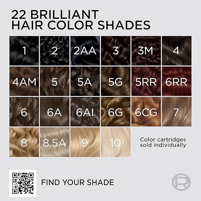 L'Oreal Paris Colorsonic Permanent Hair Dye Cartridge, Hair Color for Root Touch Up, Gray Coverage or All Over Color in just 5 Minutes, 8 Medium Natural Blonde (Coloring Device Sold Separately)