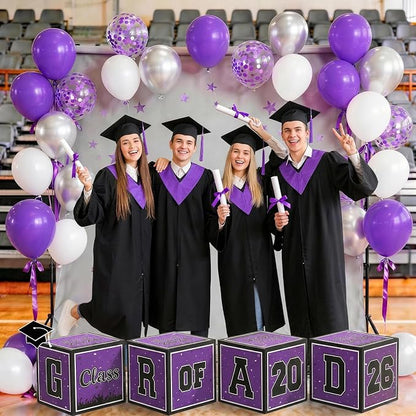 Purple Graduation Decorations 2026 - Image 7