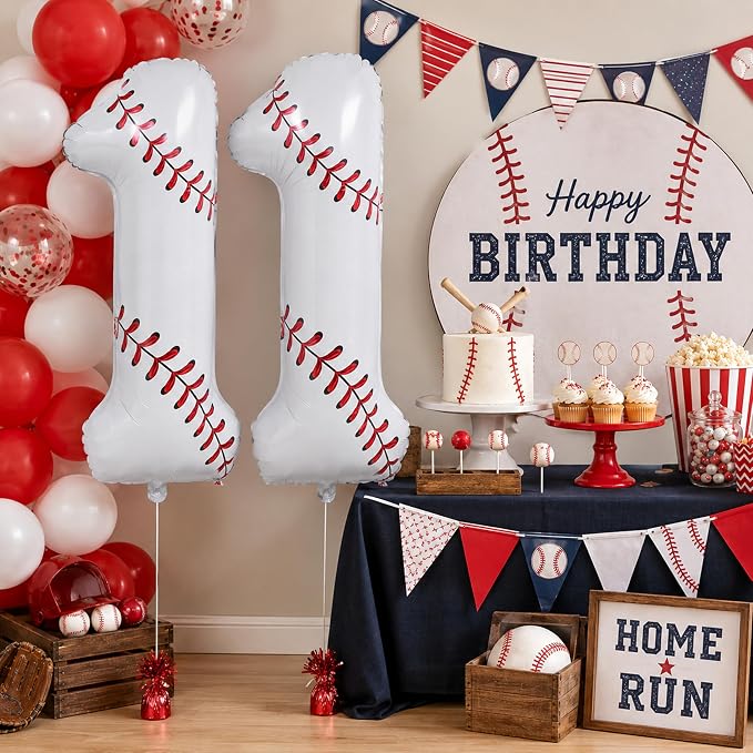 Baseball Birthday Decor, Sport Themed | Party Decorations - Image 5