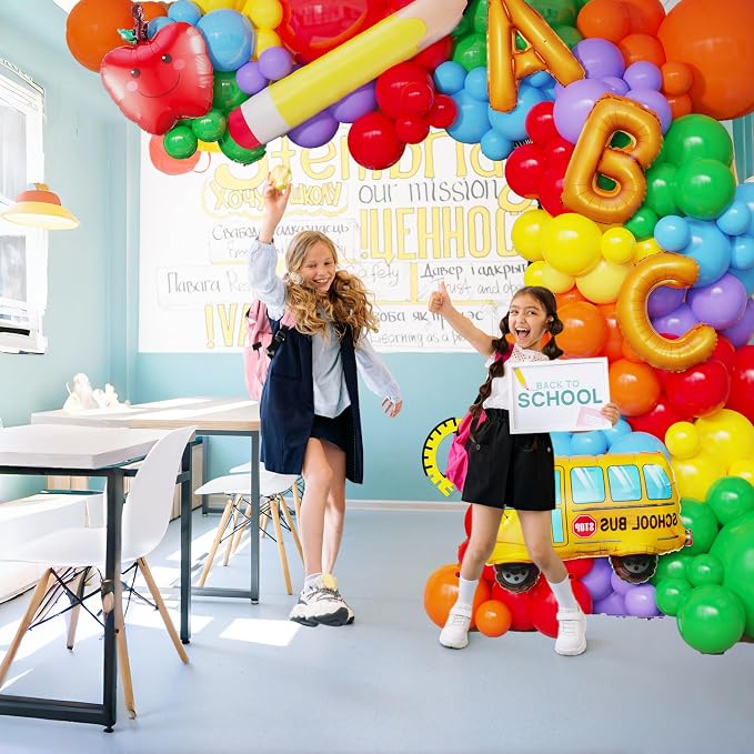 Back to School Balloon Arch Garland Kit, - Image 6