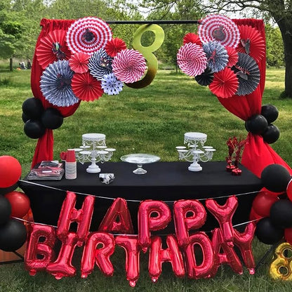 Letter Balloons 16 Inch Mylar Foil Alphabet Letter A-Z Balloons Set - Image 6
