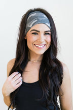 Maven Thread 4" Wide Workout Headbands for Women (2 Pack) – Non-Slip Sweatbands for Gym, Running & Yoga