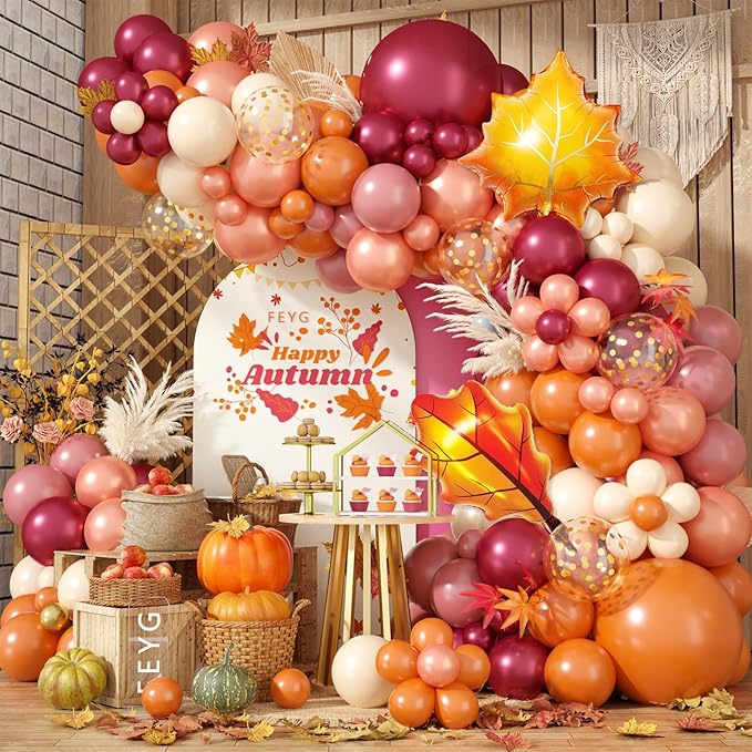 Fall Balloon Garland Arch Kit by FEYG