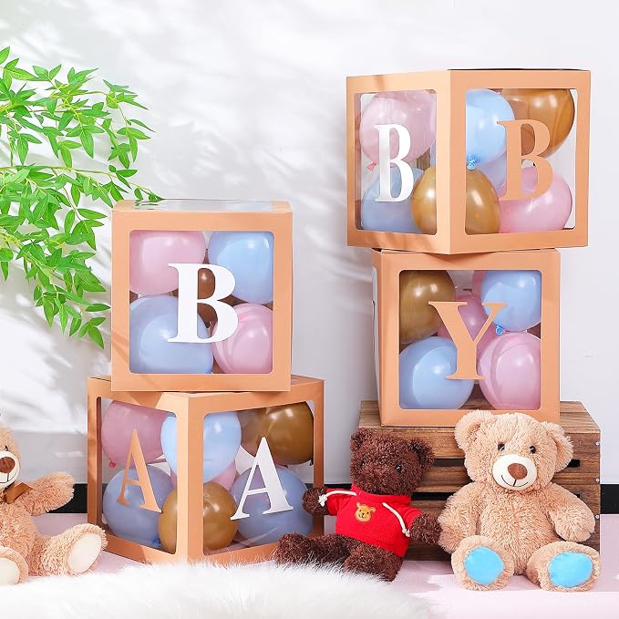 Zhanmai Baby Boxes for Bear Baby Shower Decoration - Image 5