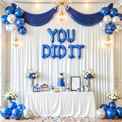 10x10ft White Glitter Backdrop Curtain - Image 8
