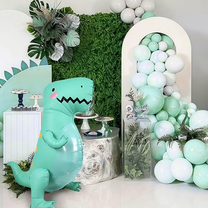 43" Large 3D Dinosaur Balloon for Party Decorations, Cute Giant Self Standing - Image 7