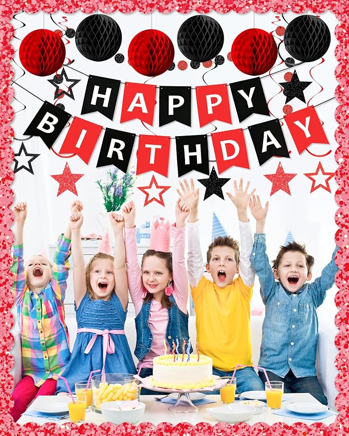 Happy Birthday Decorations, Party Decorations Banners - Image 4