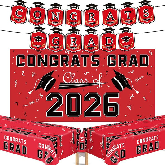 Graduation Decorations 2026 2027 by MDDRUIQI