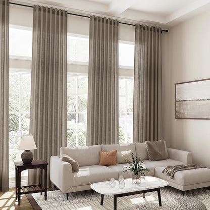 Extra Long Curtains 2 Panels 102 Inches Long - Image 8