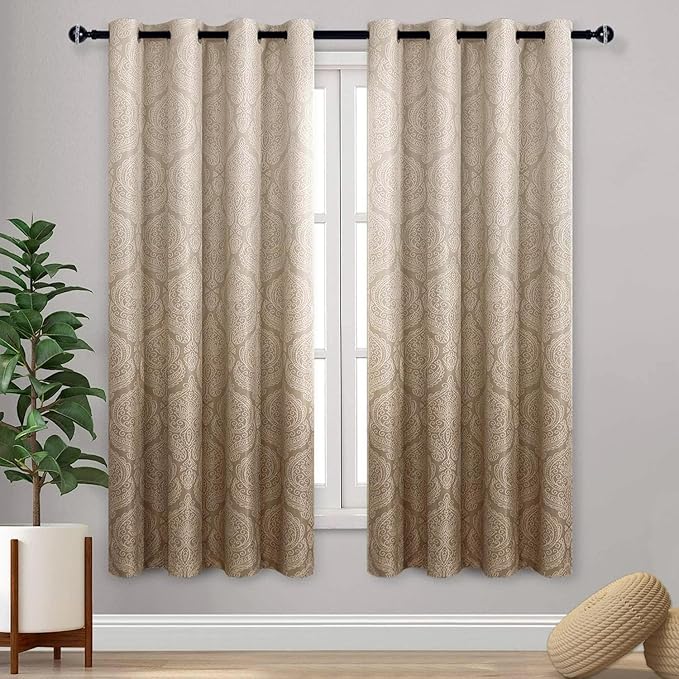 DWCN Ombre Blackout Curtains for Bedroom by DWCN