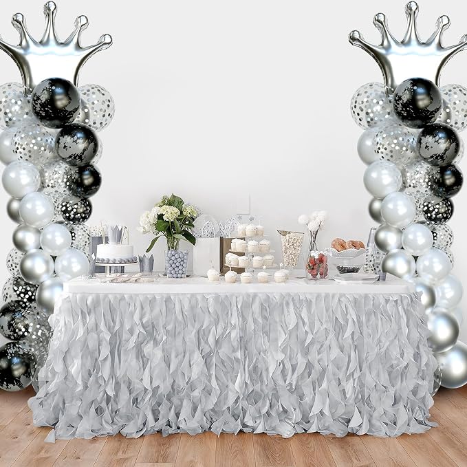 Balloon Arch Stand, Balloon Stand Set of 4, 7 Feet Height Adjustable Metal - Image 7