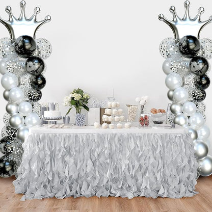 Balloon Arch Stand, Balloon Stand Set of 6, 7 Feet Height Adjustable Metal - Image 7
