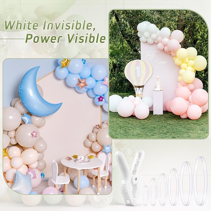 316 Pcs Balloon Arch Clip Set - Image 6