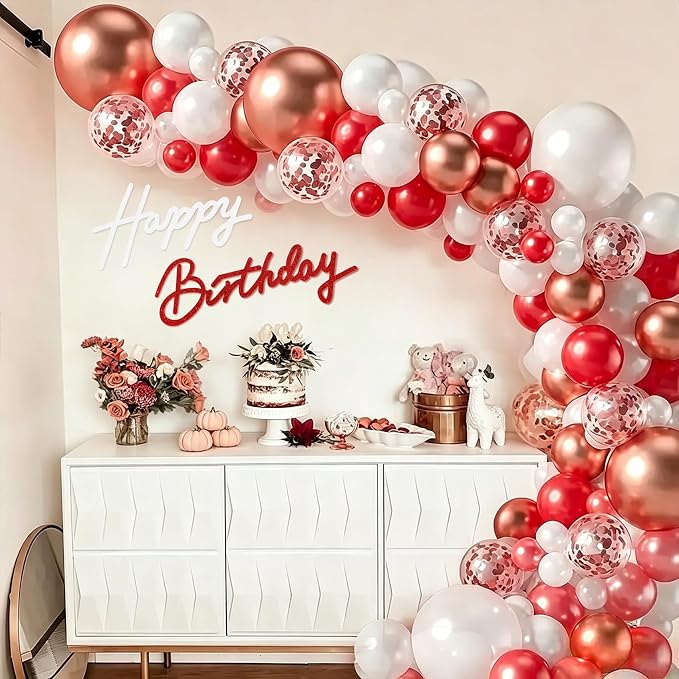 TONIFUL Happy Birthday Sign for Backdrop - Image 5