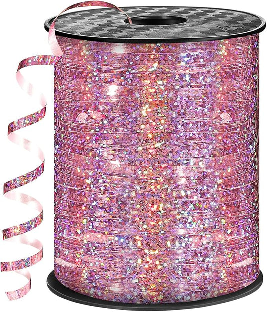 woric Pink Curling Ribbon 600 Yards 1/5 Inch by woric