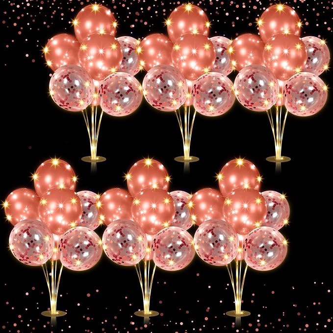 6 Set Balloons Centerpieces for Table by Junkin