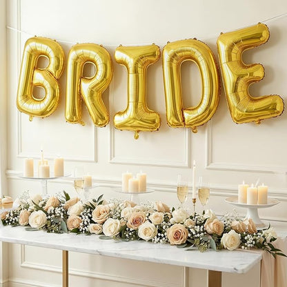 BRIDE Balloons Bachelorette, 40 Inch Foil Mylar, Helium-fillable, - Image 6
