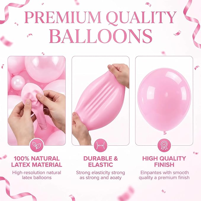 Pastel Balloon Column Kit with Base and Pole - Image 5