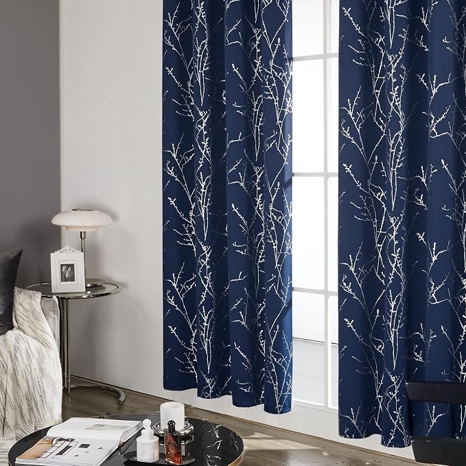 Deconovo Blackout Curtains, Light Blocking Panels, 2 Panels, - Image 4