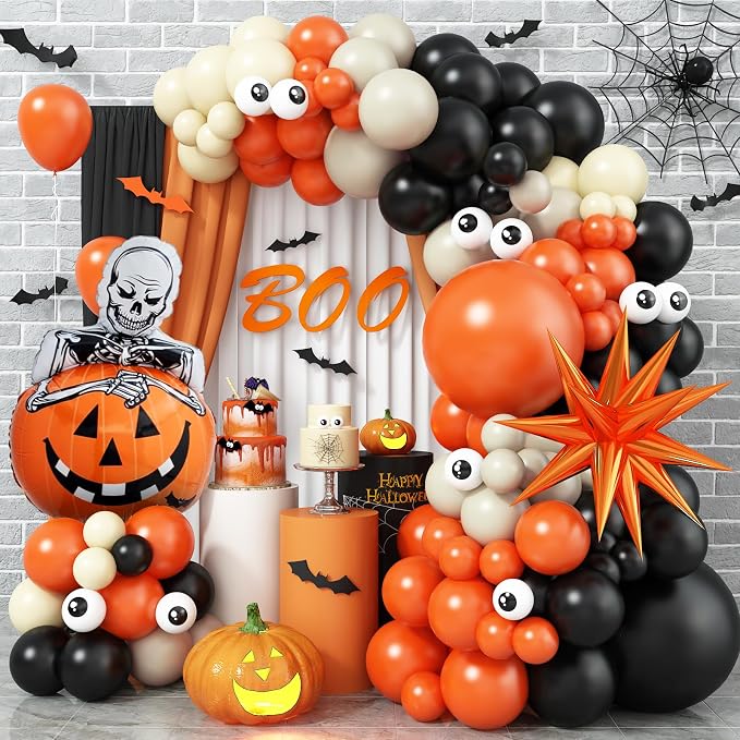Halloween Balloon Arch Kit by Adorely