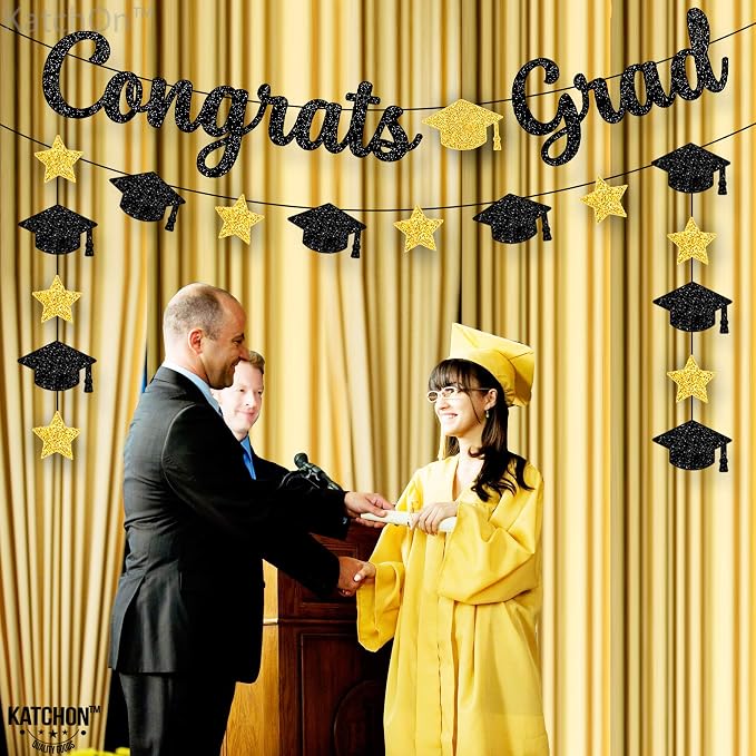 KatchOn Graduation Decorations 2026, 2026 Grad Party Decorations | Glitter - Image 6