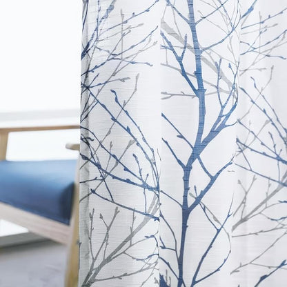 FMFUNCTEX Linen Semi Sheer Curtains - Image 8